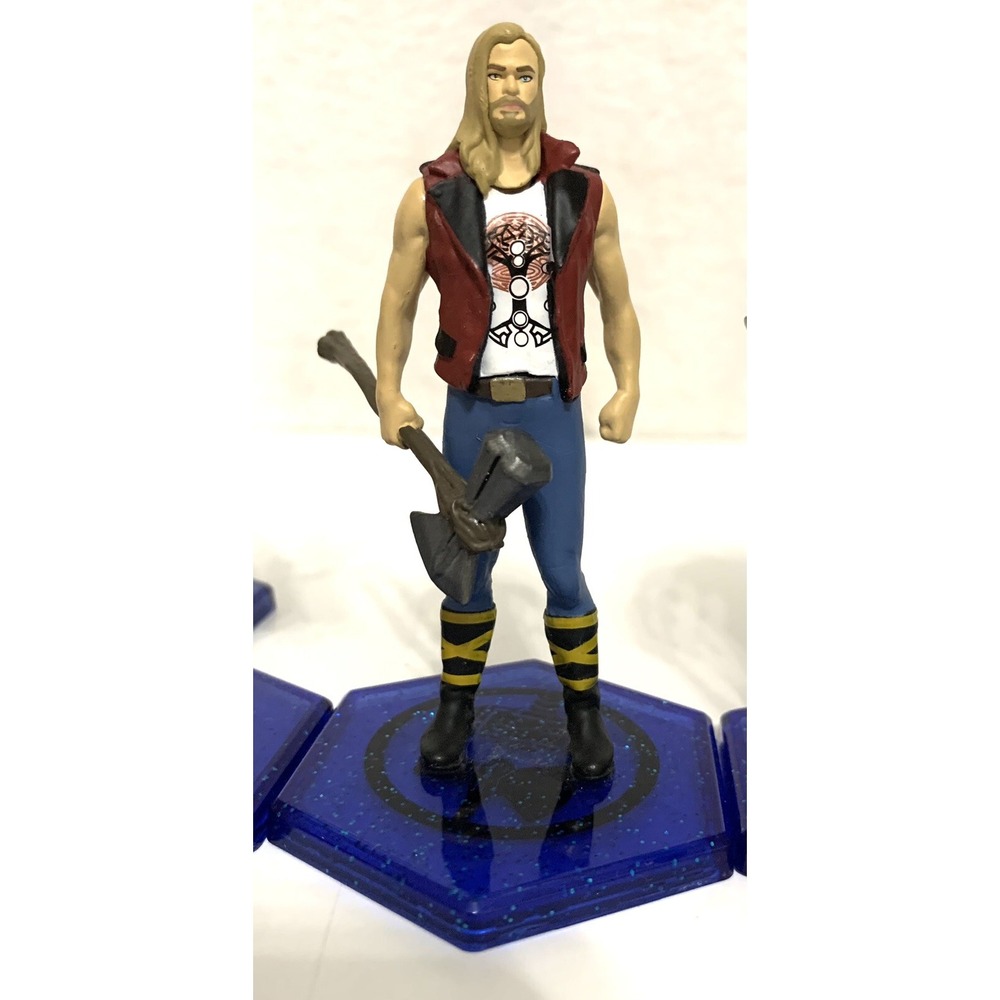 Marvel Thor Love And Thunder Figure Play Set Playset Figurines Toys Cake Toppers - Picture 4 of 5